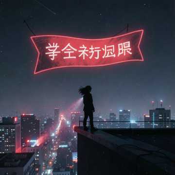 学业警告牌