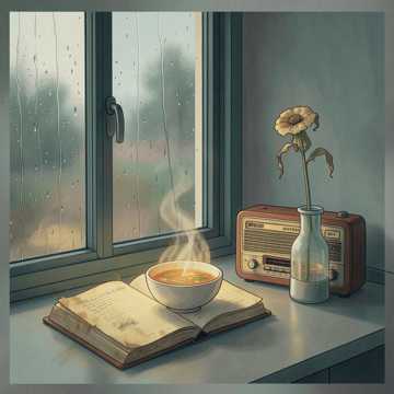 旧书签还留着雨痕