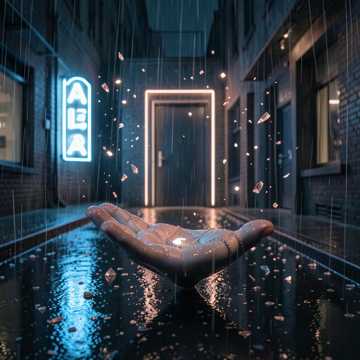 掌心的碎光