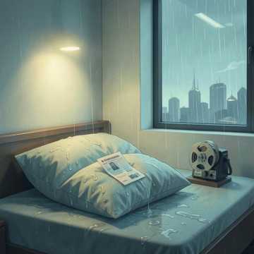 湿透的枕畔