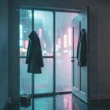 反复晾晒的雨