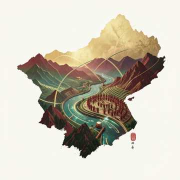 山河入蜀卷