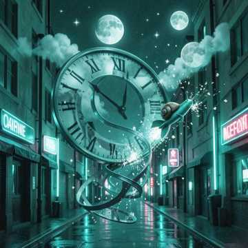 星星饼撞碎晨昏