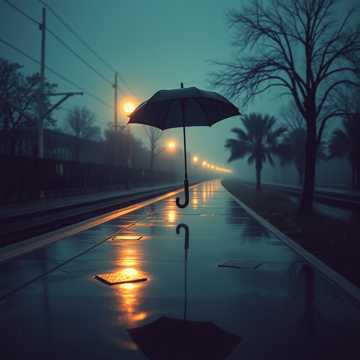 雨停了