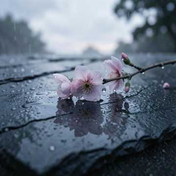 念念未停的雨