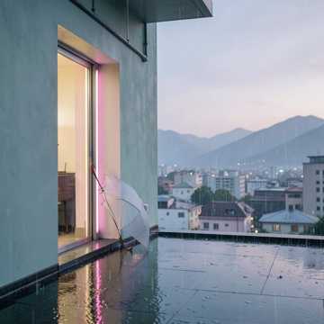 雨中伞未开