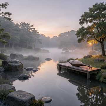 《空山新雨后》