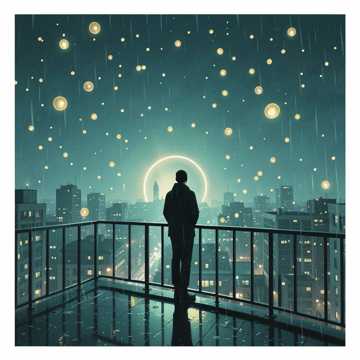 星群漫过你眼底