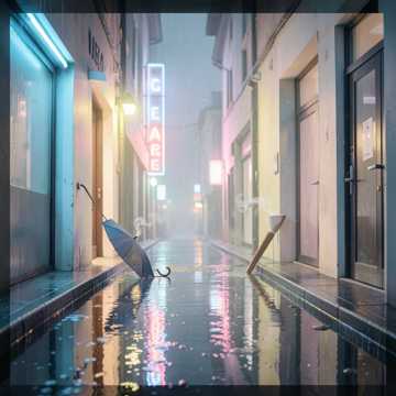 雨落空街