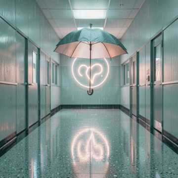 雨后走廊