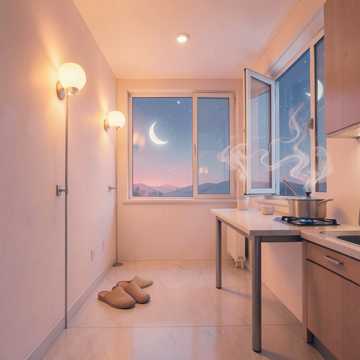 晚风回家