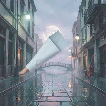 折一缕月色入袖