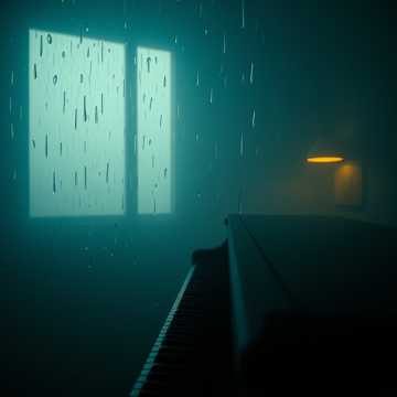 钢琴上的雨