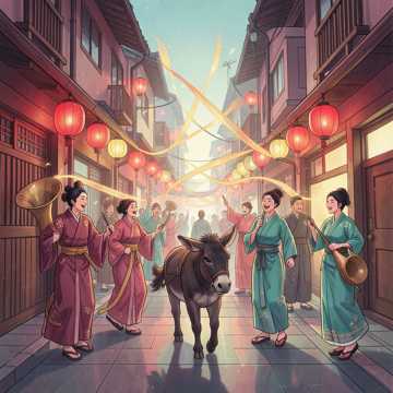 喜轿颠颠摇