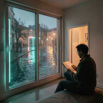 霓河侧影