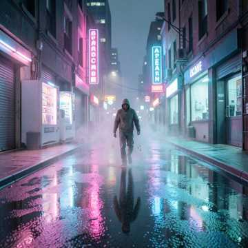 霓虹遗影