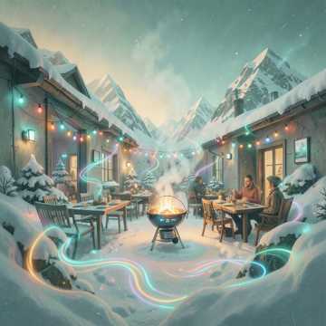 观赛寻味雪花山