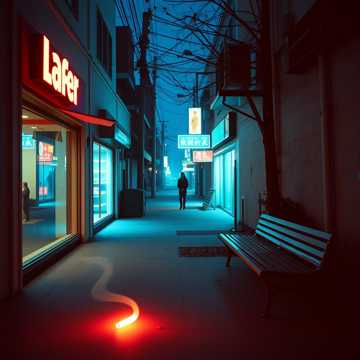 霓虹未眠人