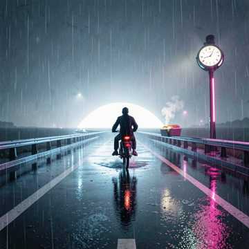雨夜骑手