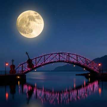 鹊桥星夜