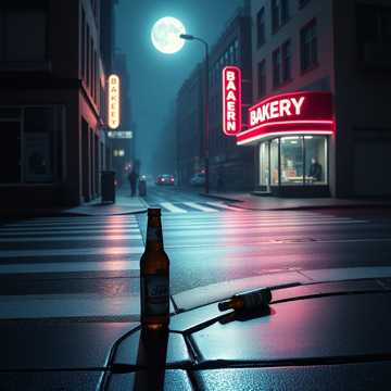 长街未眠的灯