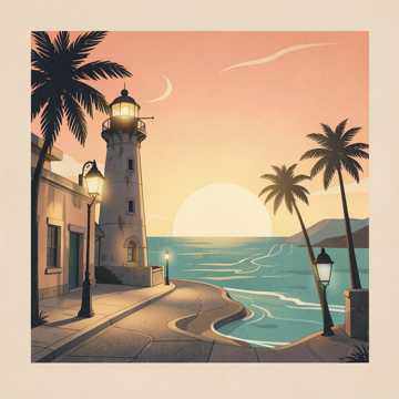 海风把你吹来