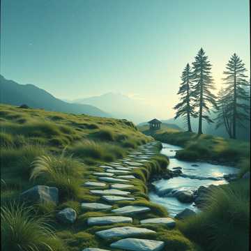 枕风听溪
