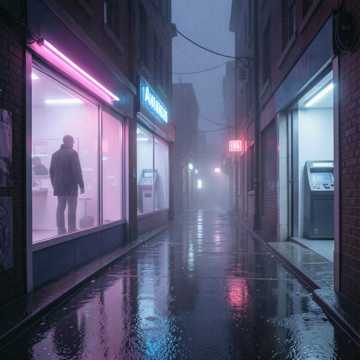 霓虹空巷