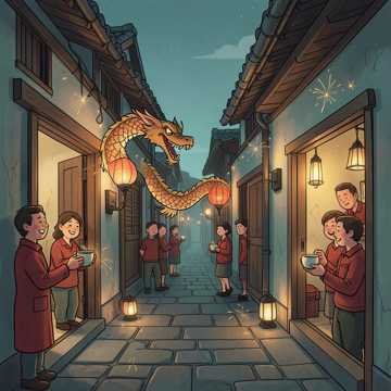 龙灯进堂屋