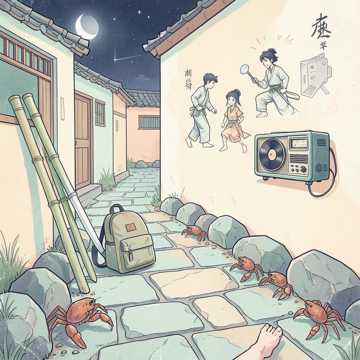 蝉声灌满竹篮