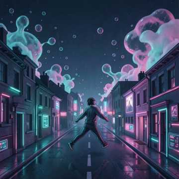 呼吸悬浮夜