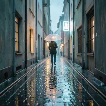 雨幕尽头