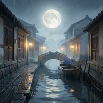 烟雨乌篷船-版本2