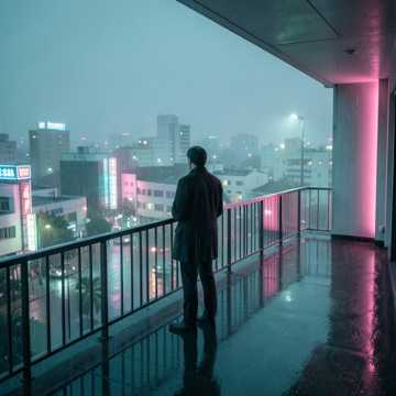 长夜微雨