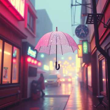 糖纸上的雨点