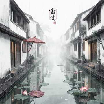 水墨江南