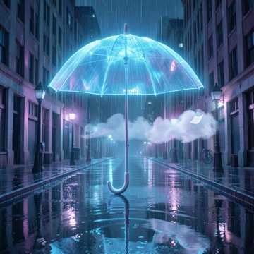 玻璃雨滴