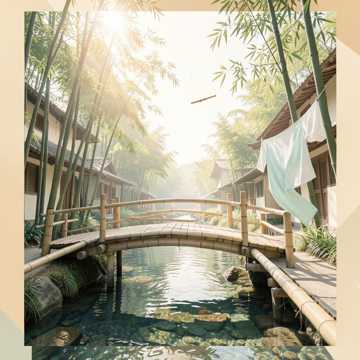 竹桥夏天