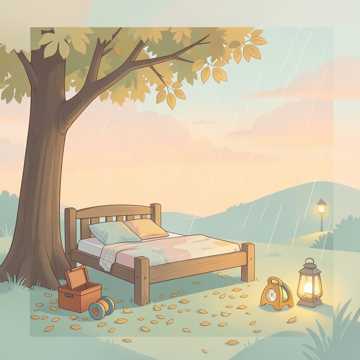 木头床陪过的雨季