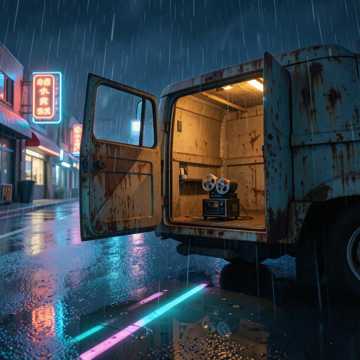 雨声晃进旧货车-版本2