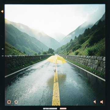 山雨后