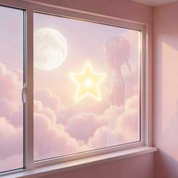 小太阳晾晒的星星