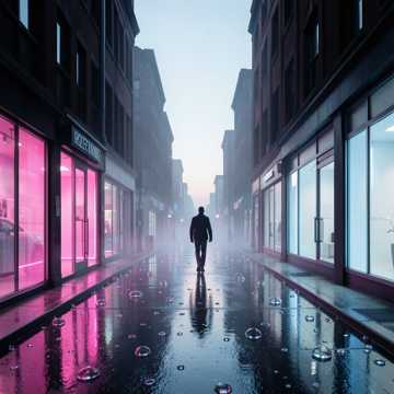 霓虹泡影