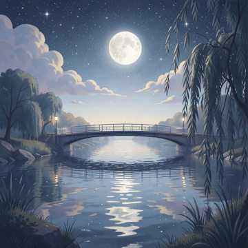 云影满星