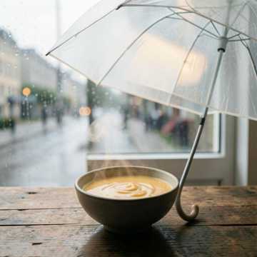 雨里豆浆
