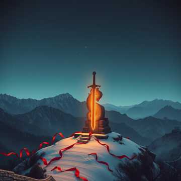 龙魂凝成千古碑