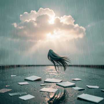 晴朗的雨滴
