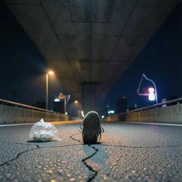 高架下面