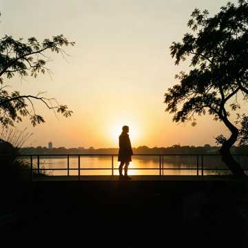 夕阳下你最美
