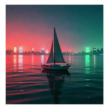 红绿数字海